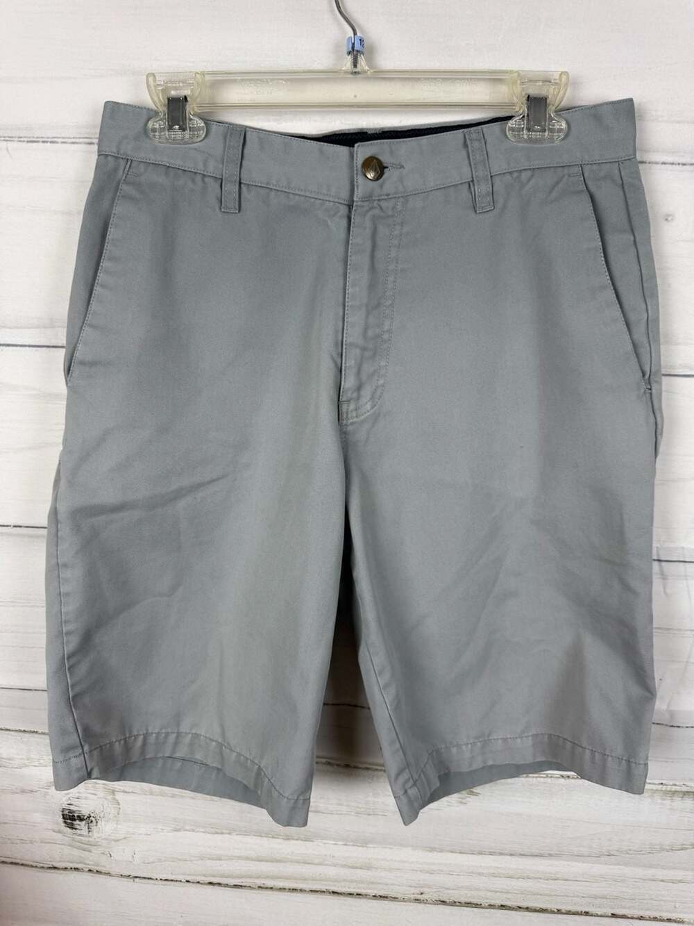 Volcom Men's Size 31 Gray Frickin Modern Fit Chino Shorts